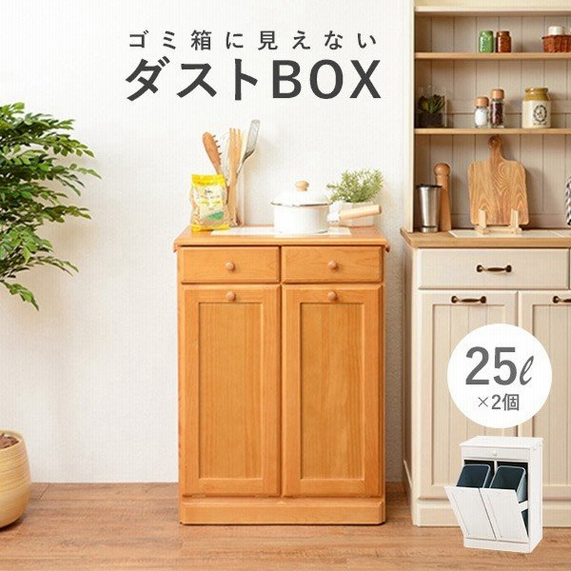 ダストボックス 分別 おしゃれ キッチン ごみ箱 分別 ゴミ箱 2分別ダストボックス 25l 2個 通販 Lineポイント最大0 5 Get Lineショッピング