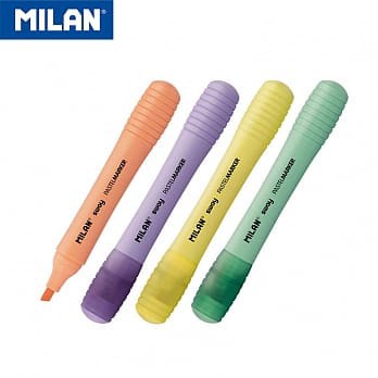 MILAN SWAY 隨身螢光筆4色組_粉嫩馬卡龍