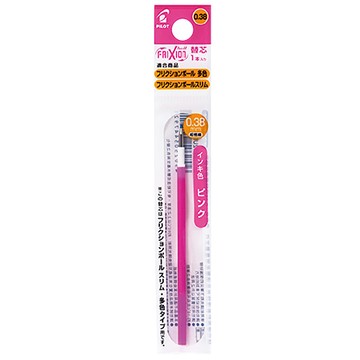 百樂PILOT按鍵魔擦筆芯LFBTRF-12UF-P/粉紅/0.38mm