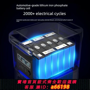 【台灣公司 可開發票】220V110v伏戶外快充應急移動電源便攜車載大容量直播露營太陽能