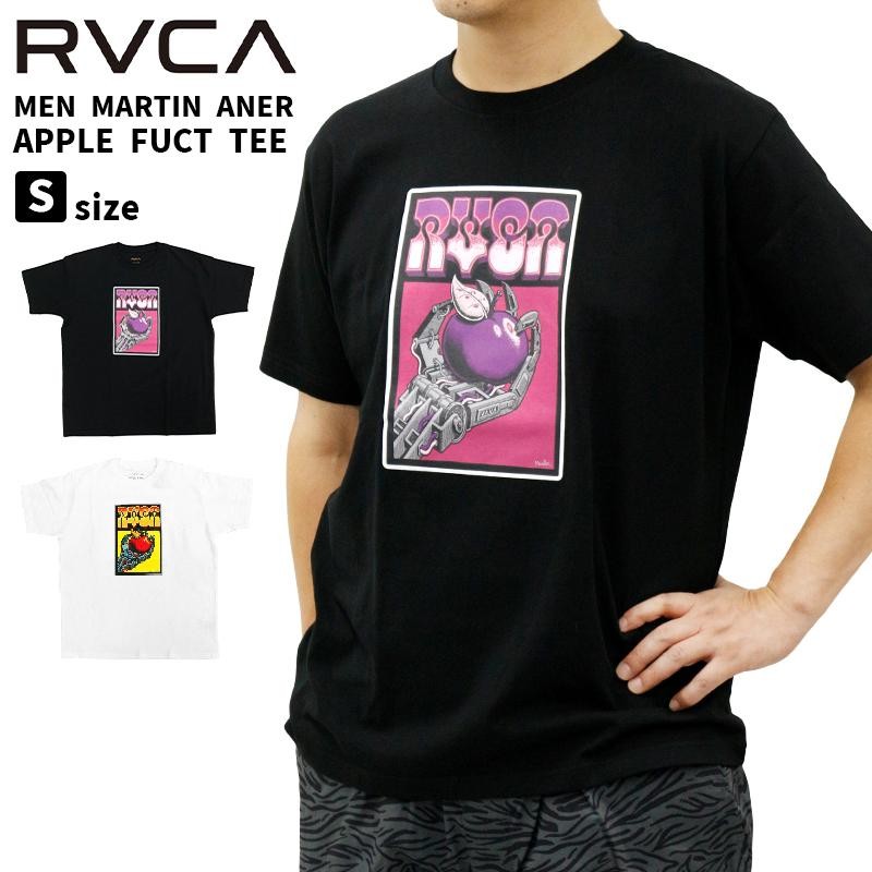 ルーカ メンズ トップス BB041205 RVCA MARTIN ANER APPLE FUCT TEE ...