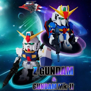 潮玩盲玩🔥萬代 QMSVminiZ 鋼彈&鋼彈 MK-shuII系列盒玩🤖確認款+盲盒 潮玩擺件 mini鋼蛋 互換禮物