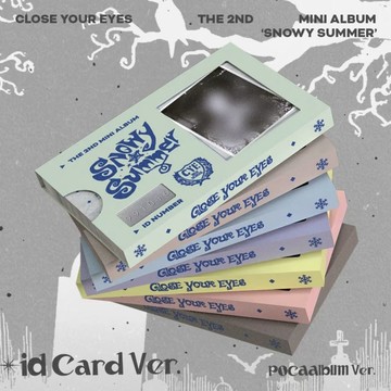 ⭐韩国代购正版⭐【cye专辑】close your eyes mini2 电子专 全新未拆正品 IP周边