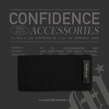 多色針織彈性髮帶