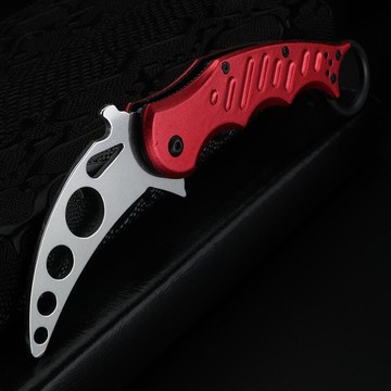 未開刃csgo折疊甩手叨錵式耍叨胡蝶玩 具爪子叨遊戲周邊模型鷹爪叨