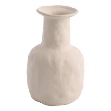 KUIBAO 快豹生活 Goyo 簡約素胚花瓶 G款  土黃色  17 x 9cm