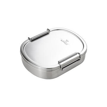 【Buffalo牛頭牌】雅登便當盒0.9L(IH.電磁爐適用/304不鏽鋼)