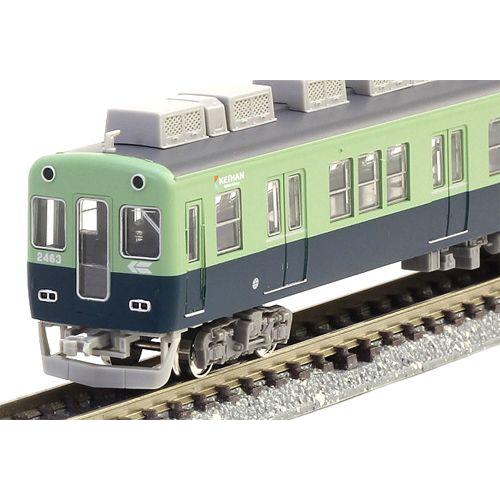 グリーンマックス　4151 京阪2400系1次車旧塗装　ひし形パンタ車 京阪2400系1次車・旧塗装 ひし形パンタ車（新ロゴ）7両セット