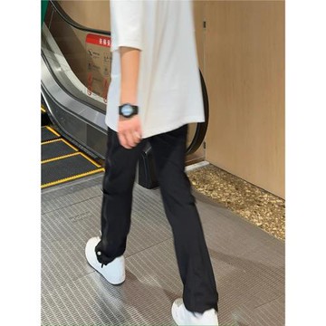 UNCLEBLUE 秋冬戶外機能Gorpcore風街頭復古休閑褲可調節男長褲