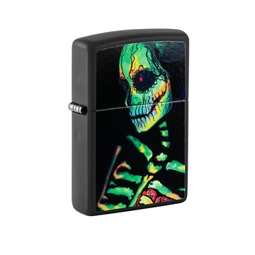 Zippo 【官方旗艦店】 Glowing Skull Design 夜光骸骨防風打火機