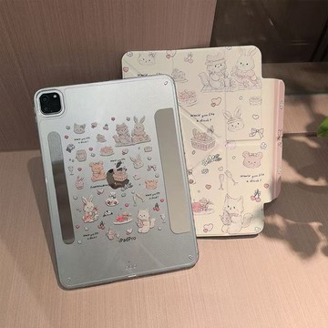 適用2025新款ipad11多角度保護套air7帶磁吸可拆分平板皮套10代殼