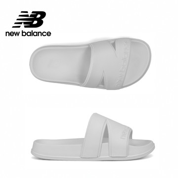 【New Balance】 NB 涼拖鞋_中性_白灰色_SUF20SQ1-D楦 20