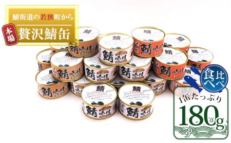 サバ缶 若狭の鯖缶 3種 食べ比べ 24缶 セット しょうゆ 生姜入り 唐辛子入り 鯖缶 さば サバ 鯖 缶 缶詰 魚 魚介 魚介類 海鮮 福井 若狭町