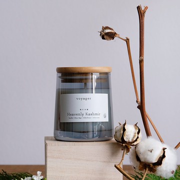 木五 | 喀什米爾 天然精油香氛蠟燭 | voyager