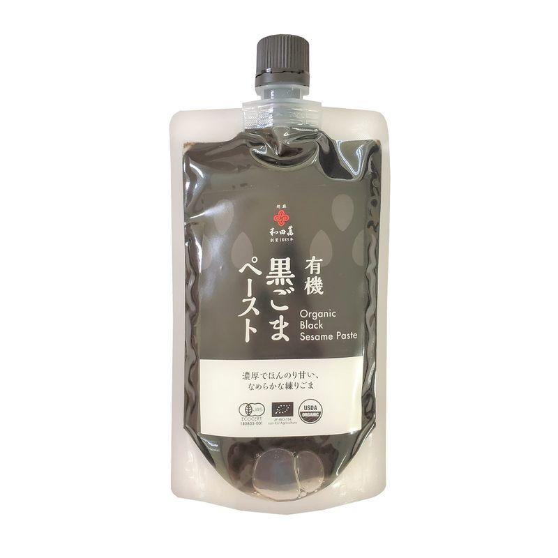 和田萬商店 有機ごまペースト 黒 250g 本