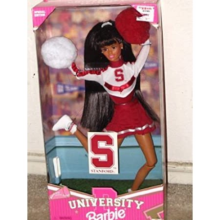 特別価格Stanford University Barbie African American Cheerleader by