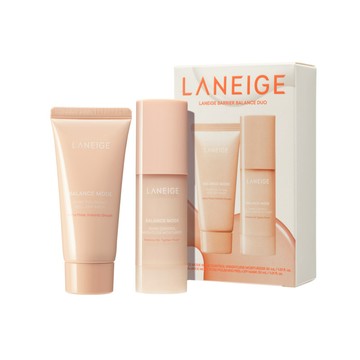 【LANEIGE 蘭芝】米活萃無油光淨膚雙效組