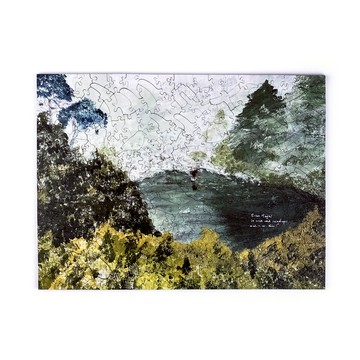 海裡魚250pcs木質拼圖_一年高山-Apr. 雪山翠池