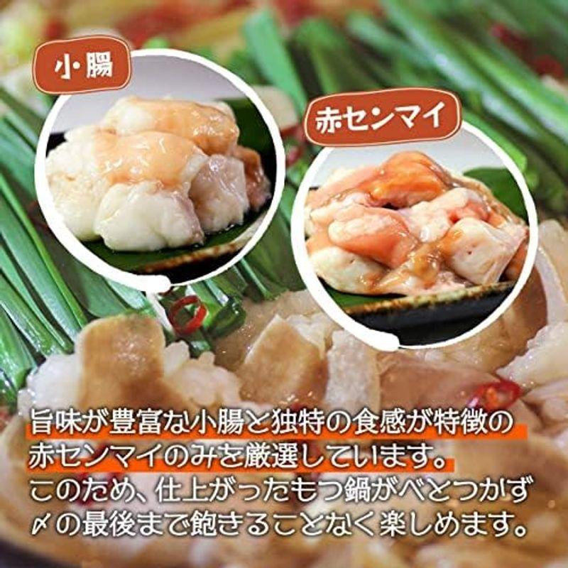 独楽 特撰博多もつ鍋セット 味噌味 4?5人前 500g