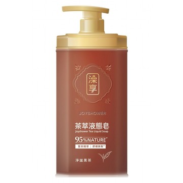 澡享 液態皂沐浴 淨謐黑茶  1個  800ml