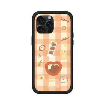 iPhone 15 Pro Max Mod NX 黑 - 布朗尼 annnbrownie - 格紋拼貼