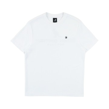KANGOL 短T 白色 微落肩 袋鼠 印花 短袖 中性 6625101400