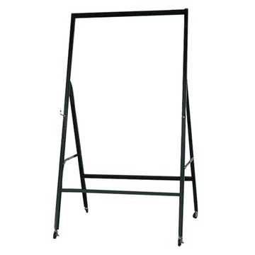 高點黑烤漆單面斜放白板架/ME-700/適用長90-120寬120-180cm