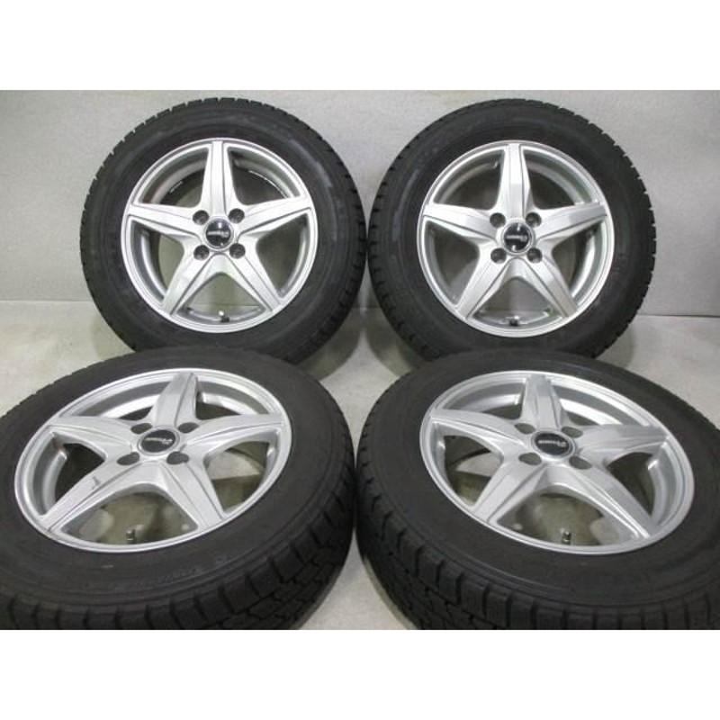 155/65R14　スタッドレスタイヤ4本7分山　スチールホイール