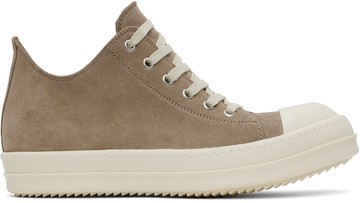 Rick Owens 灰褐色 Hollywood Low 运动鞋