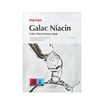 manyo Galac Niacin Essence Mask Sheet Advanced Brightening 1 Sheet