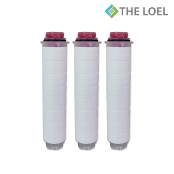 the loel 維他命c香氛蓮蓬頭濾芯3入裝(玫瑰/薰衣草花精油)