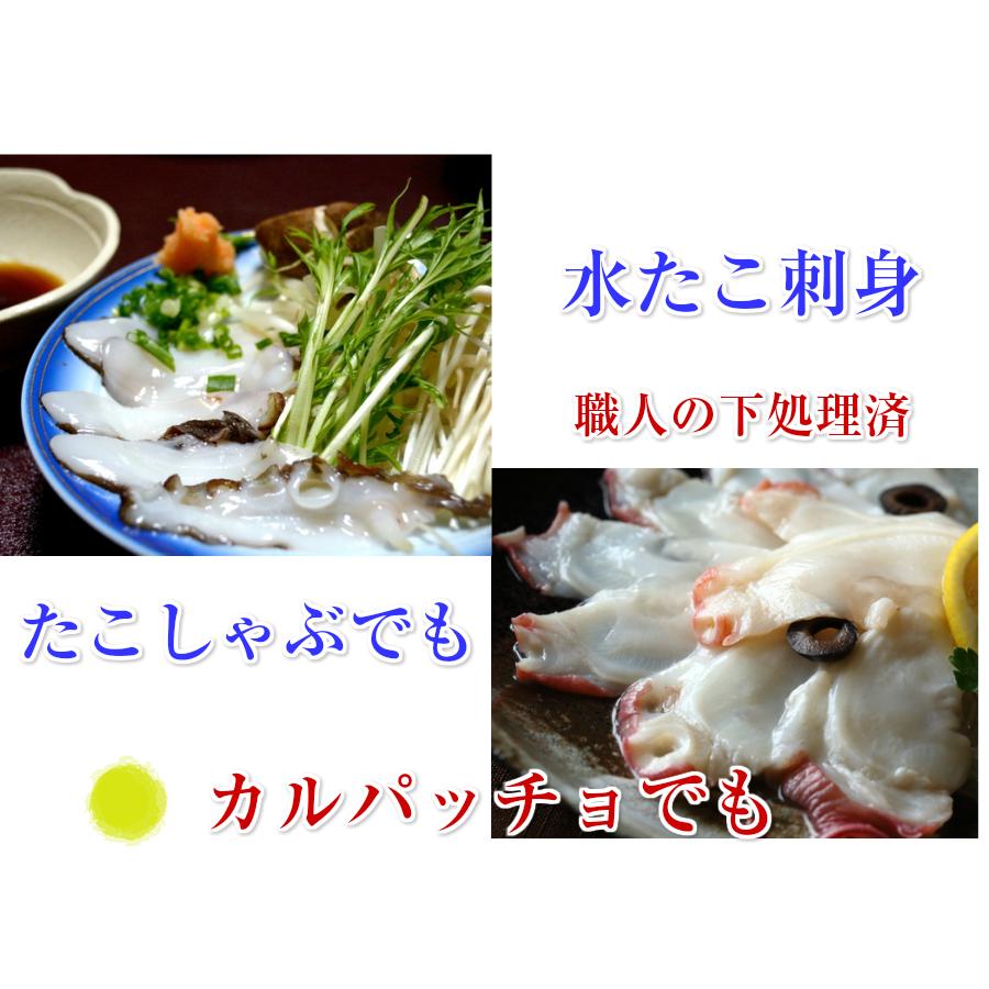 たこしゃぶ タコしゃぶ 水たこ タコ刺身  お歳暮 送料無料 セット 3-4人前 たこ 刺身 北海道  お取り寄せ 鍋 しゃぶしゃぶ 御祝 ギフト 賞味期限冷凍１０日