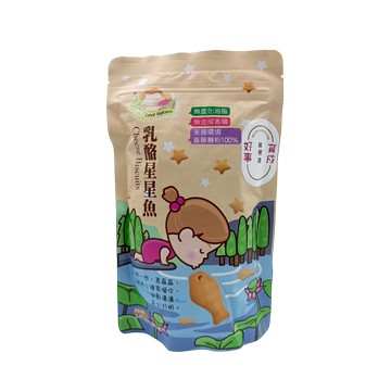 【集賢庇護工場】乳酪星星魚140g／效期2026.07.08