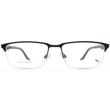 PUMA l 神采奕奕眉框眼鏡 爵士黑