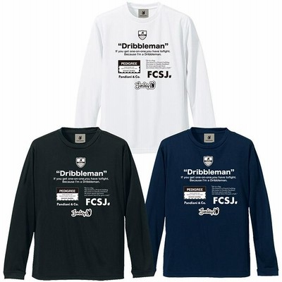 クラウディオパンディアーニ ClaudioPandiani/サッカージャンキー  ロングプラTシャツ「フットサル ドリブルマン ストレッチロングプラTEE」(sj21b40)