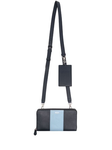 Bally - Bhytus leather zipped wallet - men - Bovine Leather (top grain) - One Size - Blue