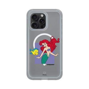 iPhone 15 Pro Max AirX 流變灰 - 迪士尼-公主系列 Disney Princess - 公主專屬系列-小美人魚 愛麗兒