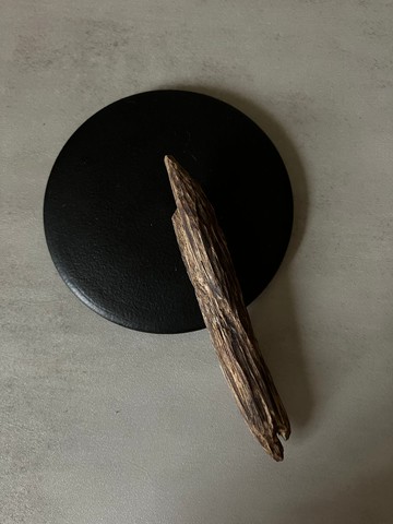 【雙尖蟻漏老料】野生芽莊沉香老料SS09(3.6克)