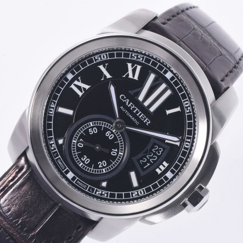 CARTIER カルティエ カリブル ドゥ カルティエ W7100041 メンズ SS ...