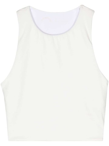 The Upside - Jacinta cropped performance tank top - women - Polyamide/Recycled Polyamide/Elastane/Elastane - S - White