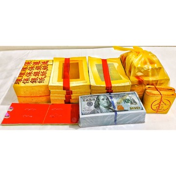 【桃園金香】掃墓中組合包 土葬用 清明祭祖 含后土