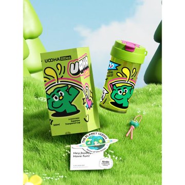 uooha多巴胺夏季女生兒童咖啡杯
