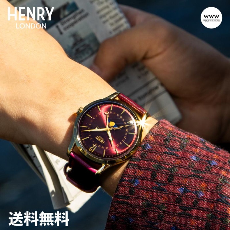 HENRY LONDON/ヘンリーロンドン CANONBURY 腕時計 HRL-HL39S0413 ユニ