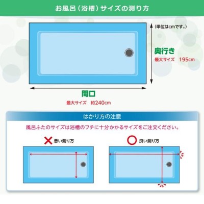 オーダー風呂蓋 間口96〜100cm×奥行き81〜85cm 変形 オーダー風呂フタ