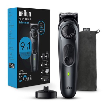 [4美國直購] Braun AIO5490 9合1 多功能造型器 電動刮鬍刀 Series 5 5490 1年保固