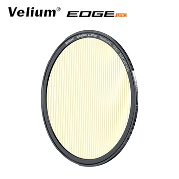Velium 銳麗瓏 EDGE 快磁濾鏡 82mm 拉絲鏡片 磁吸濾鏡 金色