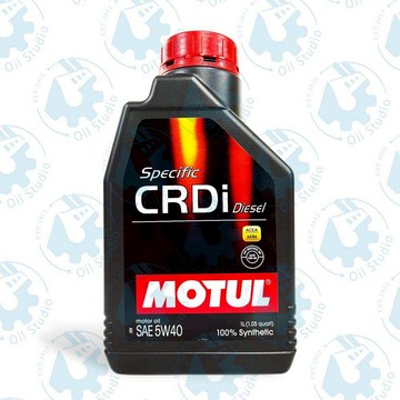 《油工坊》MOTUL SPECIFIC CRDi DIESEL 5W40 全合成  機油 1L A3/B4 SN