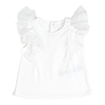 Chloé Kids 嬰幼兒荷葉邊上衣