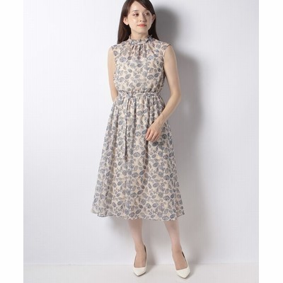 アナイ ジャガードペイズリープリントワンピース レディース ブラウン 38 Anayi 通販 Lineポイント最大get Lineショッピング