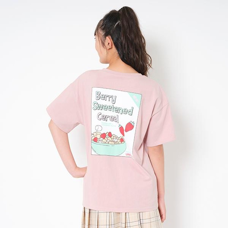 ラブトキシック(Lovetoxic)バックパッケージプリント半袖Tシャツ【O_30 ...